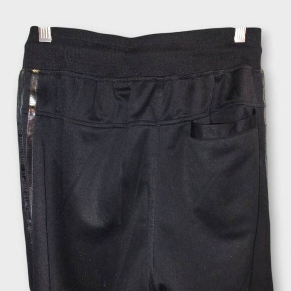 Switch Remarkable Mens Sz S Shirred Leg Detail Black Jogger Pants Goth Grunge - Picture 9 of 13